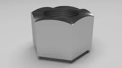 Hex Nut 3D model