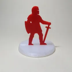 Knight Guard Figlet – 3D Printable Art Figures with Style