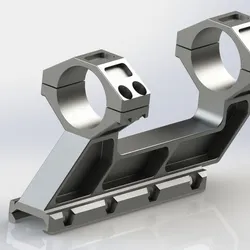 LPVO Scope mount 30mm for Airsoft