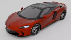 McLaren GT 3D model