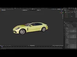 Porsche Panameras 3D model