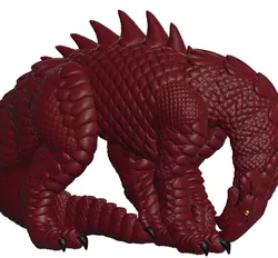 Red Dragon (Dungeon Meshi)