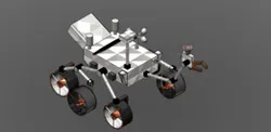 Replica of NASA's Curiosity Rover