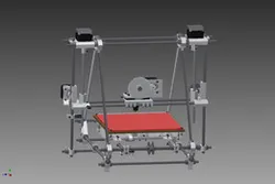 Reprap Prusa Mendel 3D Printer