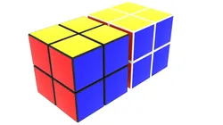 Rubiks Cube 2x2x2 3D model