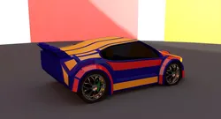 Sci Fi Car  3D model