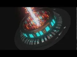 Sci-fi Rocket Engine Low-poly 3D model