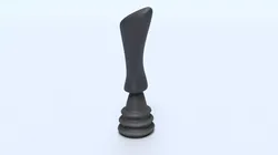 Single Controller Joy Stick Low-poly 3D model