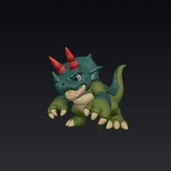Triceramon - digimon