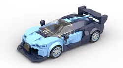 TwindBricks3D - Bugatti Vision GT 3D print model