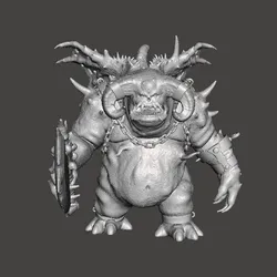 VANGUARD DEMON MINIATURE MODEL FOR FANTASY GAMES RPG DND