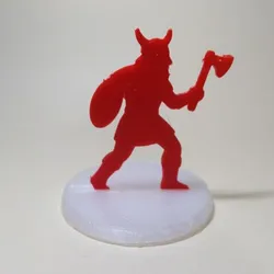 Viking Attack Figlet – 3D Printable Art Figures with Style