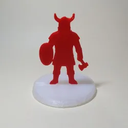 Viking Front Figlet – 3D Printable Art Figures with Style