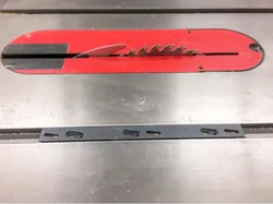 Zero Play Guide Bars for table saw miter slot