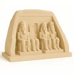Abu Simbel Temple - 3D Model of the Monument of Ramses II