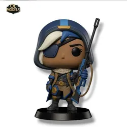 Ana Chibi Figure Overwatch 3D Model