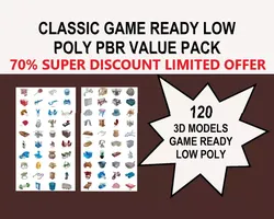 CLASSIC GAME READY LOW POLY PBR VALUE PACK