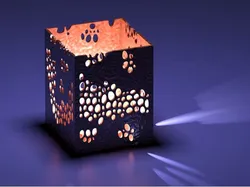 Decorative lamp (candle holder)