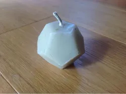 Dodecahderon Candle Mould