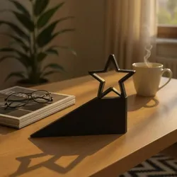 Door Stop, Star Door Stopper, Door Back, 2 Different Models