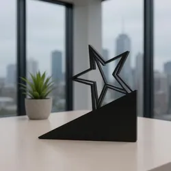 Door Stop, Star Door Stopper, Door Back, 2 Different Models