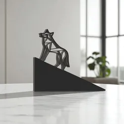 Door Stop, Wolf Door Stopper, Door Back, 2 Different Models