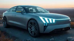 Electric car 4 3D model