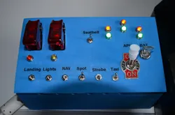 Flight Simulator Switchbox [Simulator Switches] for Acraze USB