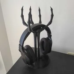 Headset/Joystick Holder Gothic Skeleton Arm