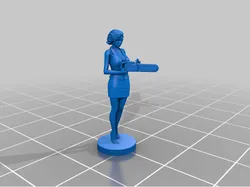 Lady with a Chainsaw