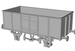 MOS 16T SNCF mineral wagon 1/100 scale
