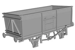 MOWT 16T Sloped Side mineral wagon 1/55 scale