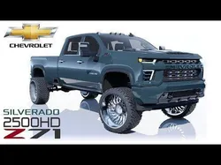 Pickup Chevy 2500 HD 3D model