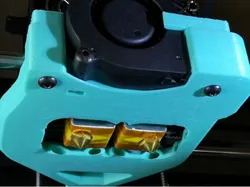 Qidi X-Pro Dual Vortex Fan Duct