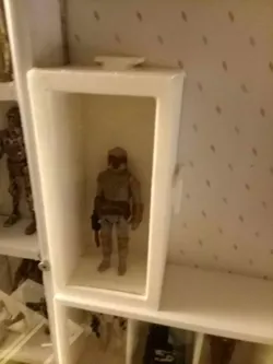 Single Interlocking Display Case w window by Nozboxez 3D print model