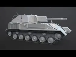 SU-76M High-Poly wwii armoured car 3D model