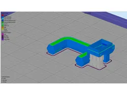 Titan aero mount for tevo black widow - improved Layer Fan duct