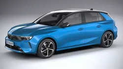 Vauxhall Astra Basic 2022 3D model