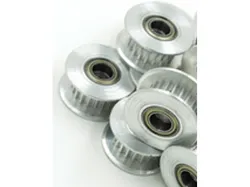 X Tensioner and Pully for 2GT toothed idler pulley, 6mm belt, 4mm bore
