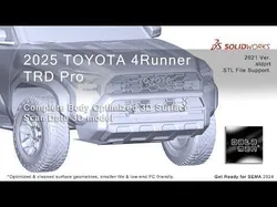 2025 TOYOTA 4Runner TRD Pro 3D Scan Surface Data 3D model