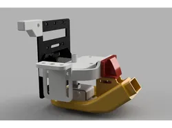 Adjustable Fan Duct for Geeetech i3 Prusa Pro B & W