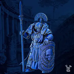 Agamemnon The Cohorte Commander - Heavy Prime Armored Captain of Legio Prima Victrix
