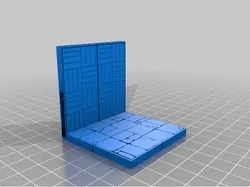 Dungeon Tiles - Tile Floor and Parquetry Walls