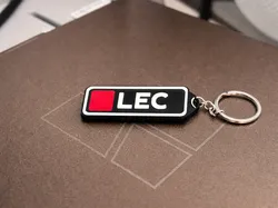 Etiqueta de piloto inspirada en F1 "LEC" - Modelo de impresión 3D gratuito
