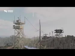 Fire Watch Tower Environment Low-poly 3D model