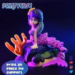 Flexy Print In Place Cute Mermaid