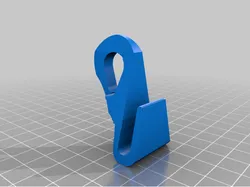 Garbage can lid clip