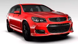 Holden Commodore SS V Redline Sportwagon VF Series II 2016 3D model