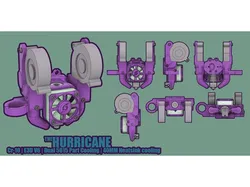 Hurricane V6 Duct for Cr-10