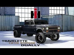 International Harvester Travelette Dually 3D model